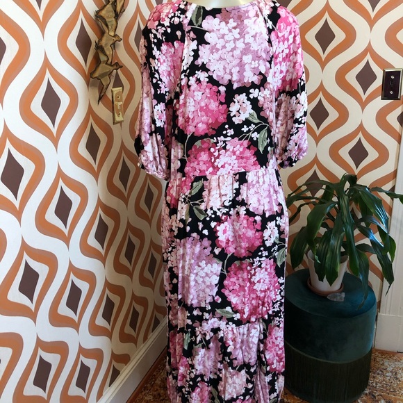 Hydrangea dress h&m Clearance